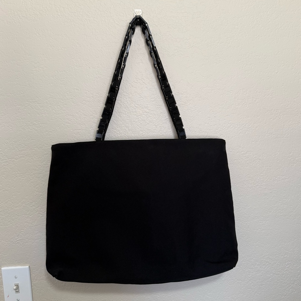 EUC Salvatore Ferragamo Nylon Chain Tote - Picture 3 of 7